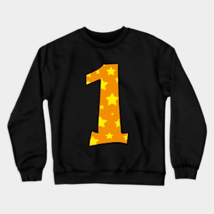 super star number one Crewneck Sweatshirt